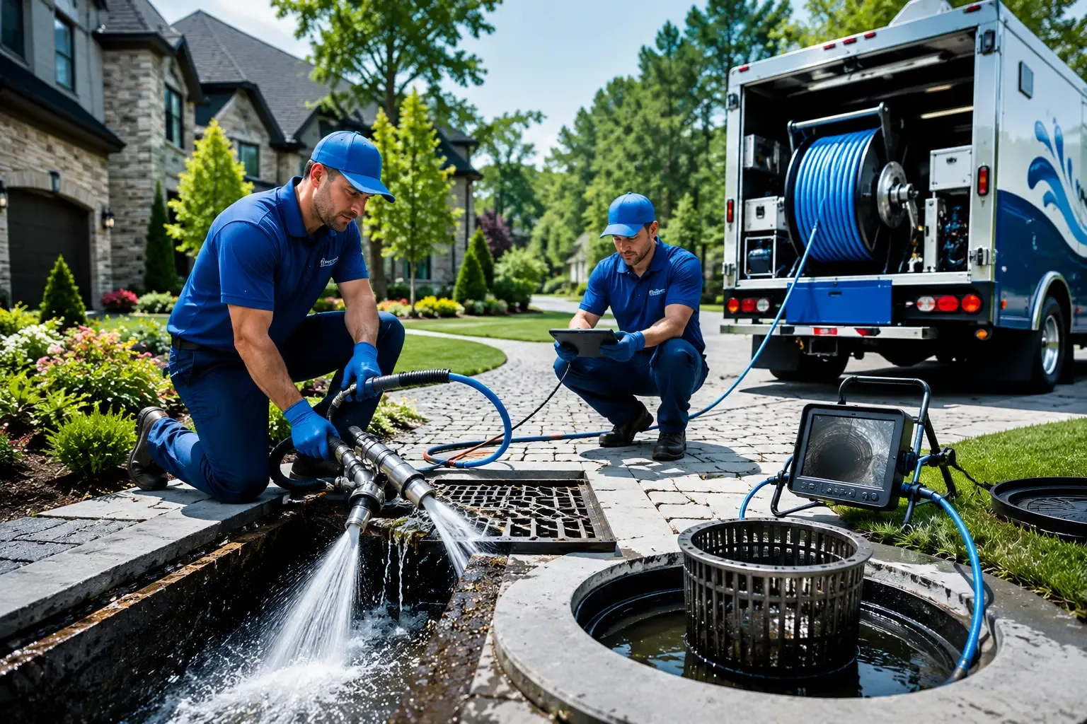 Local outdoor drain cleaning professionals in East Moline, IL